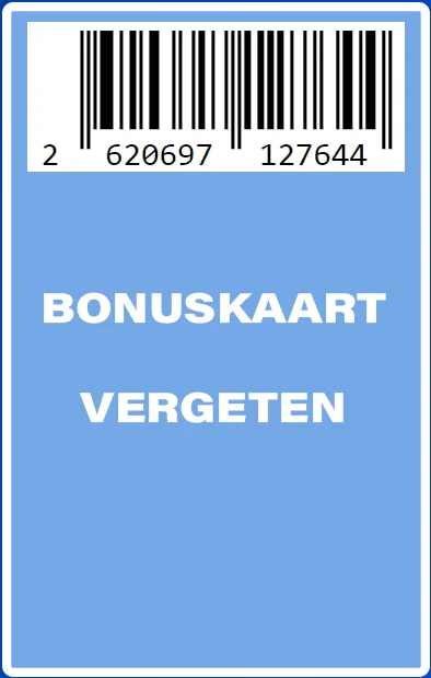 Voordelen van de Bonuskaart